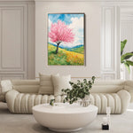 Landscape 321 Canvas Art 90 x 60 cm / Stretched on hidden frame