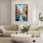 Landscape 322 Canvas Art 90 x 60 cm / Stretched on hidden frame