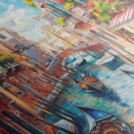 Landscape 322 Canvas Art 90 x 60 cm / Stretched on hidden frame