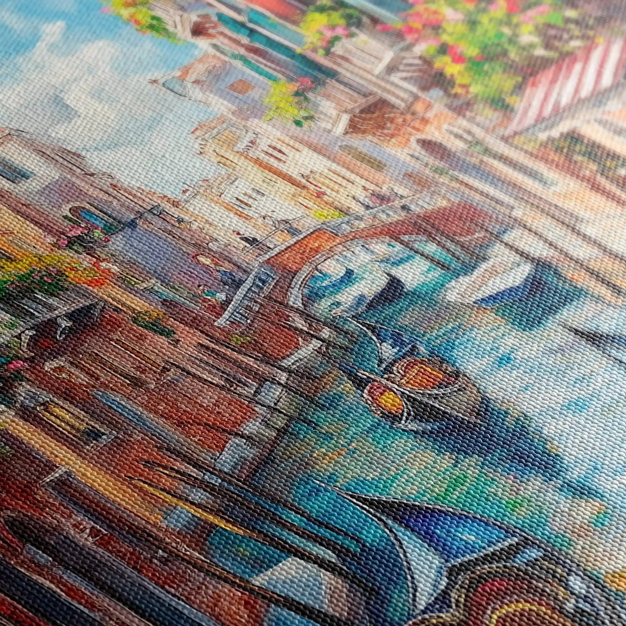 Landscape 322 Canvas Art 90 x 60 cm / Stretched on hidden frame