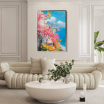 Landscape 323 Canvas Art 90 x 60 cm / Stretched on hidden frame