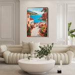 Landscape 324 Canvas Art 90 x 60 cm / Stretched on hidden frame