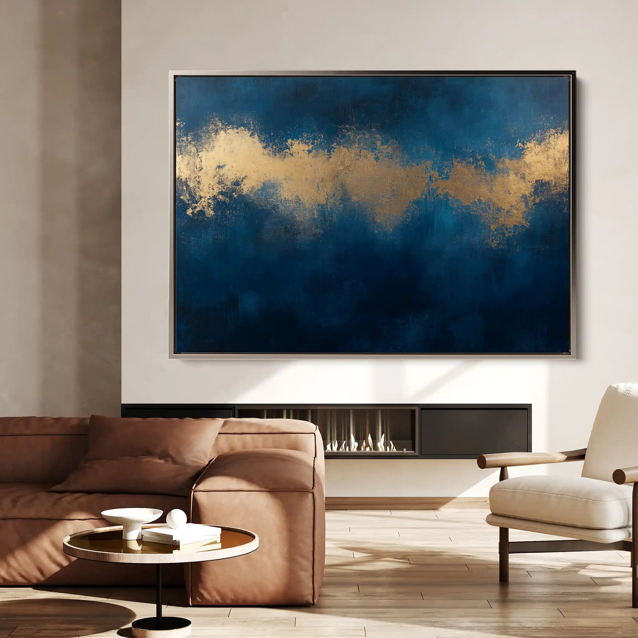 Abstract 325 Canvas Art 60 x 40 cm / Stretched on hidden frame