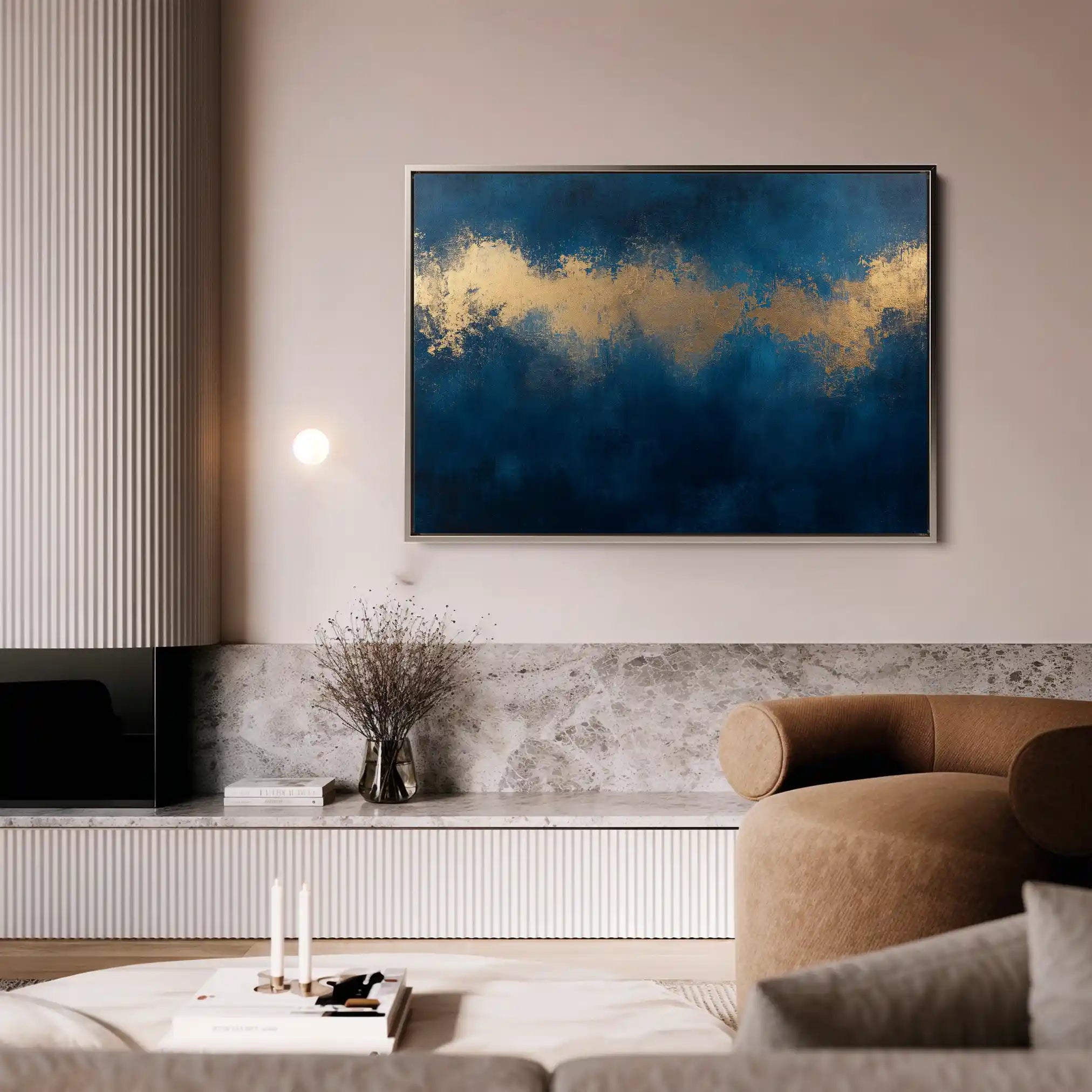 Abstract 325 Canvas Art 60 x 40 cm / Stretched on hidden frame
