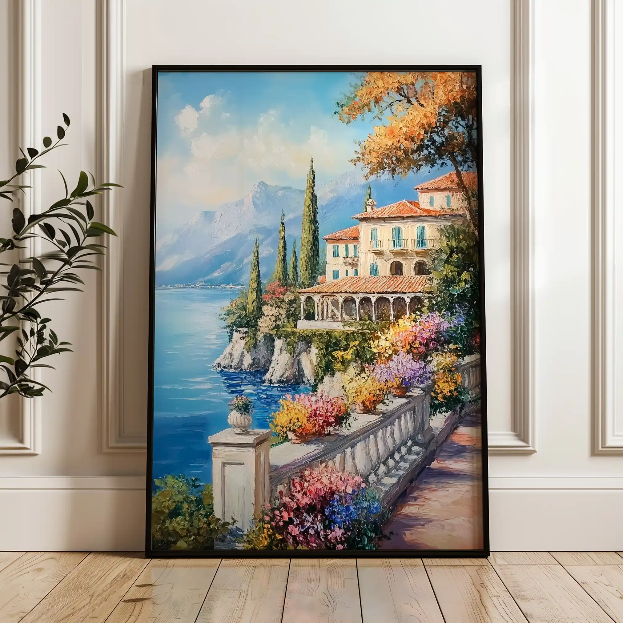 Landscape 325 Canvas Art 90 x 60 cm / Stretched on hidden frame