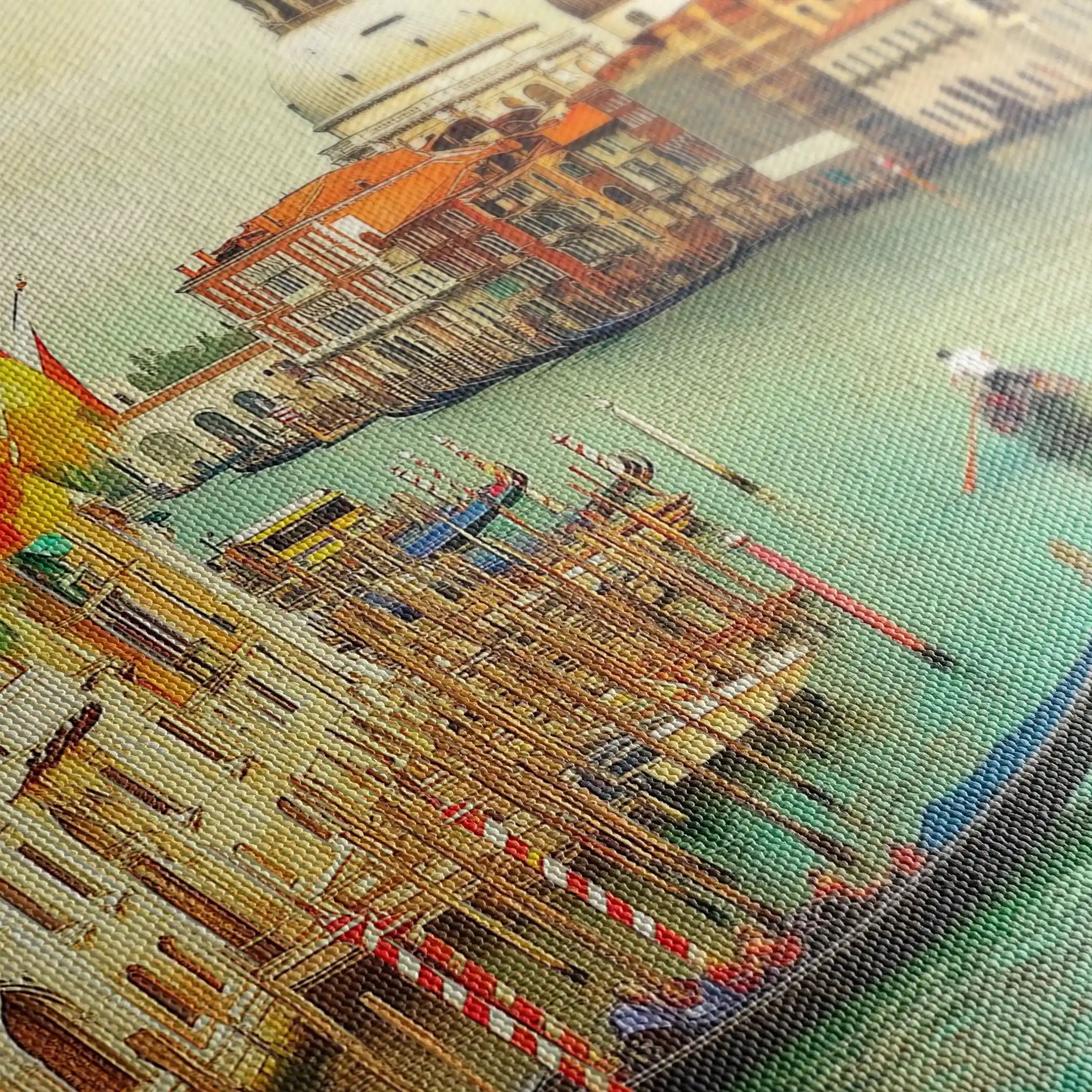 Landscape 326 Canvas Art 90 x 60 cm / Stretched on hidden frame