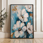Floral Canvas Wall Art WAD327-F 90 x 60 cm / Stretched on hidden frame