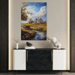 Landscape 327 Canvas Art 90 x 60 cm / Stretched on hidden frame