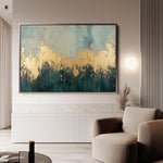 Abstract 328 Canvas Art 60 x 40 cm / Stretched on hidden frame