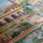 Landscape 328 Canvas Art 90 x 60 cm / Stretched on hidden frame