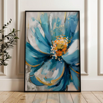 Floral Canvas Wall Art WAD329-F 90 x 60 cm / Stretched on hidden frame