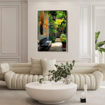 Landscape 329 Canvas Art 90 x 60 cm / Stretched on hidden frame