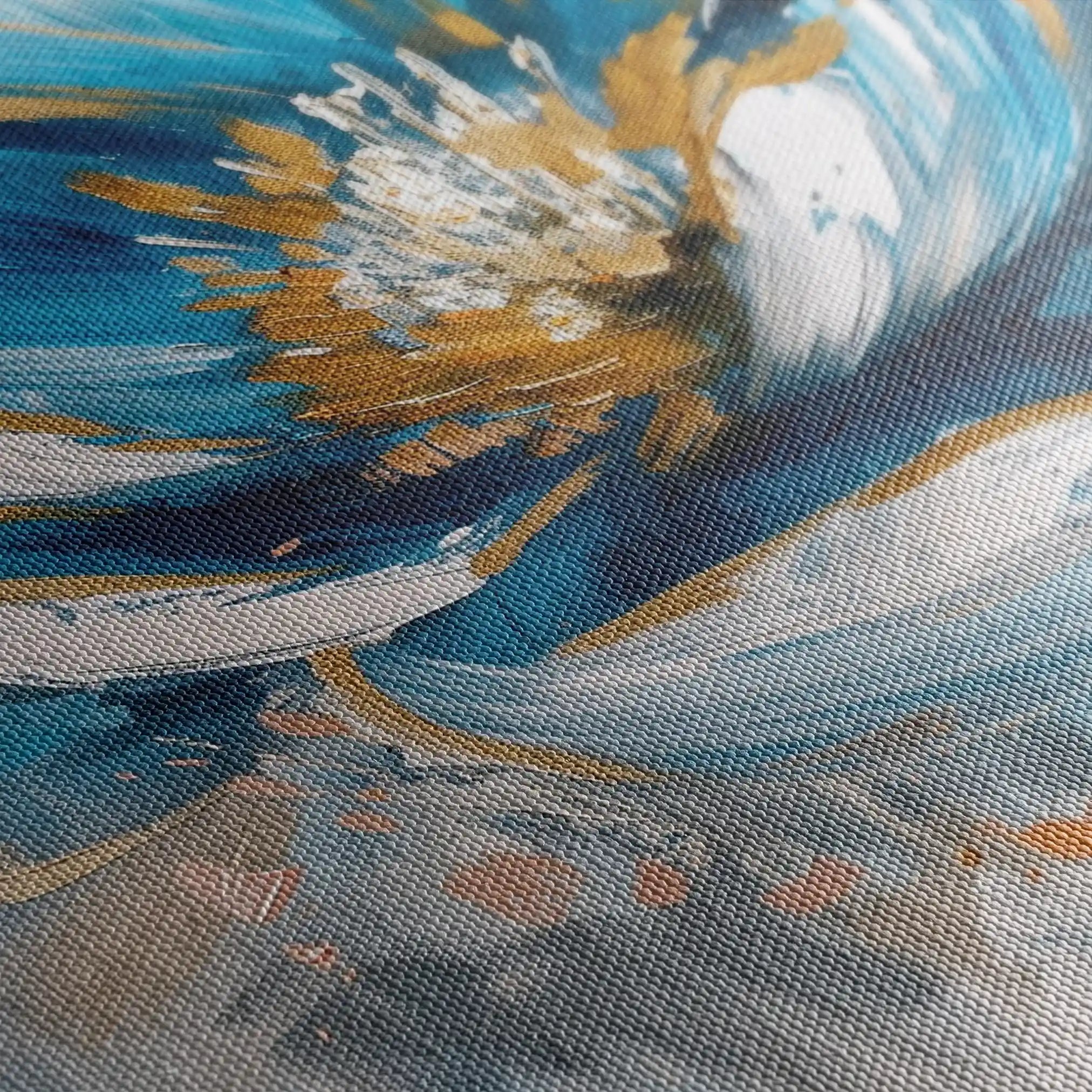 Floral Canvas Wall Art WAD330-F 90 x 60 cm / Stretched on hidden frame