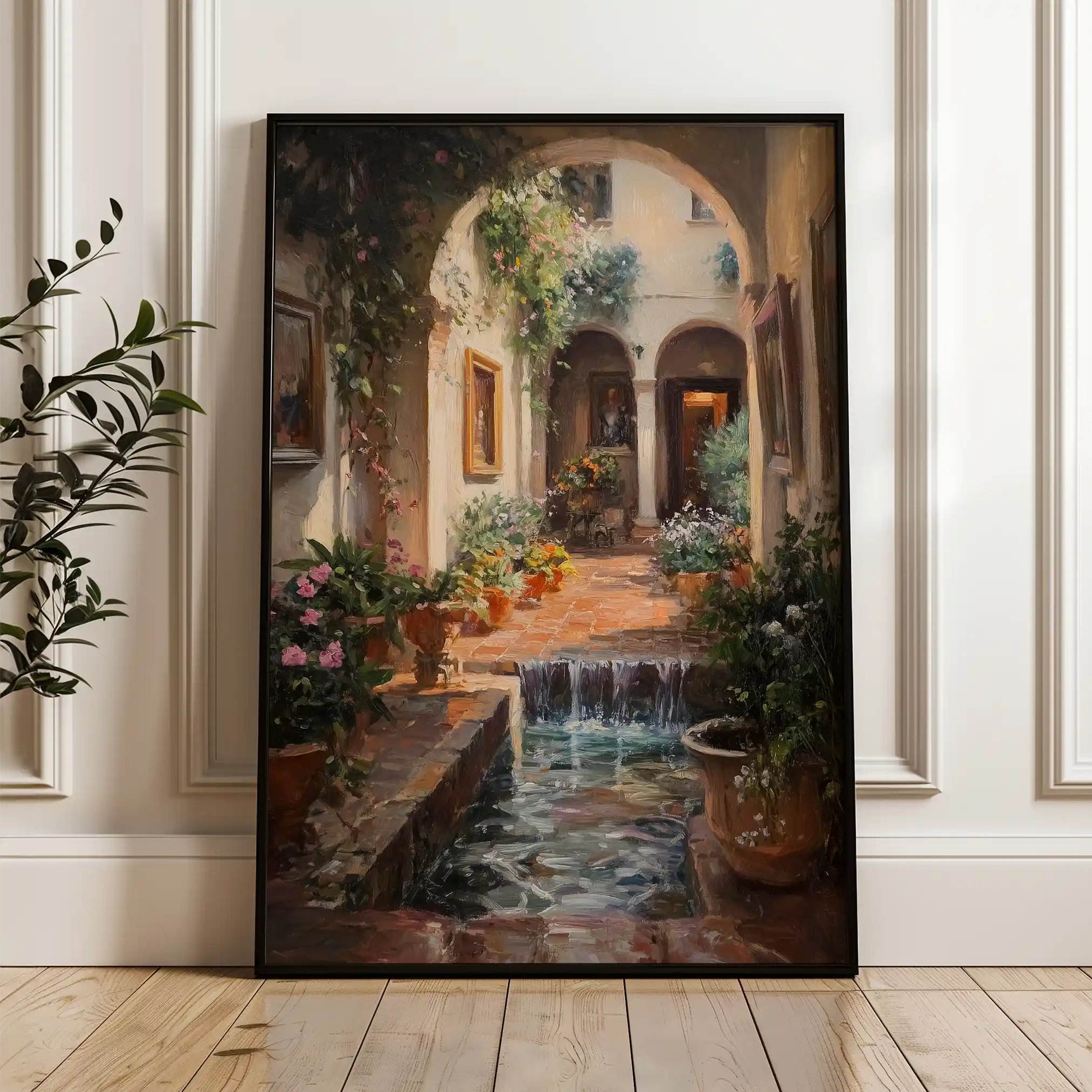 Landscape 330 Canvas Art 90 x 60 cm / Stretched on hidden frame