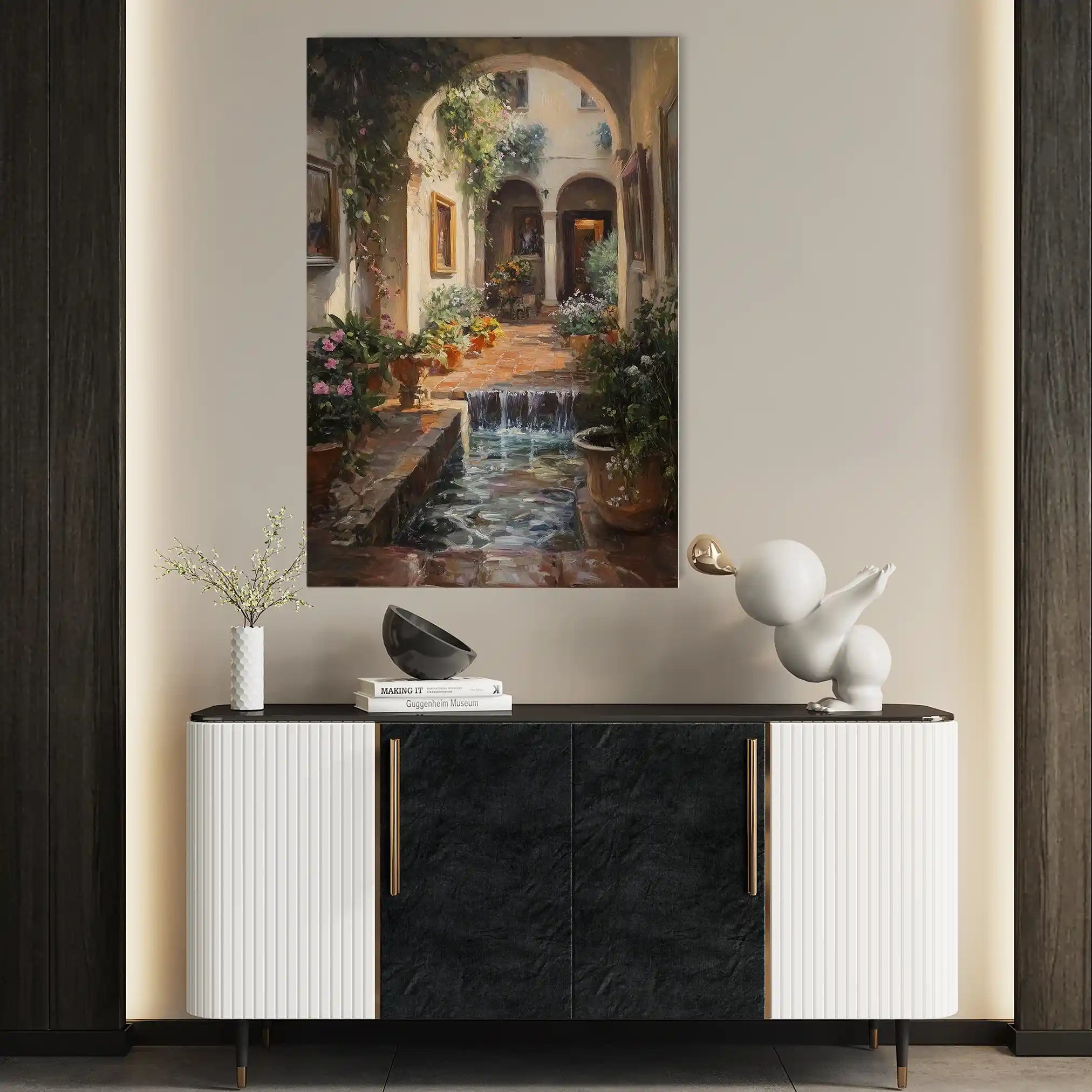 Landscape 330 Canvas Art 90 x 60 cm / Stretched on hidden frame