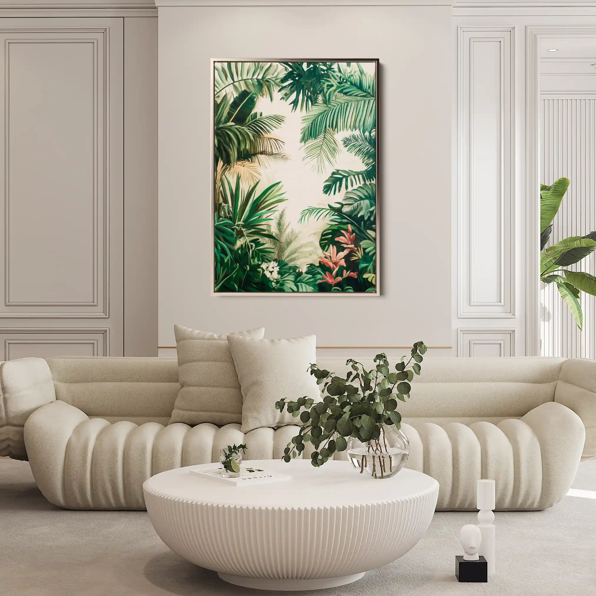 Landscape 331 Canvas Art 90 x 60 cm / Stretched on hidden frame