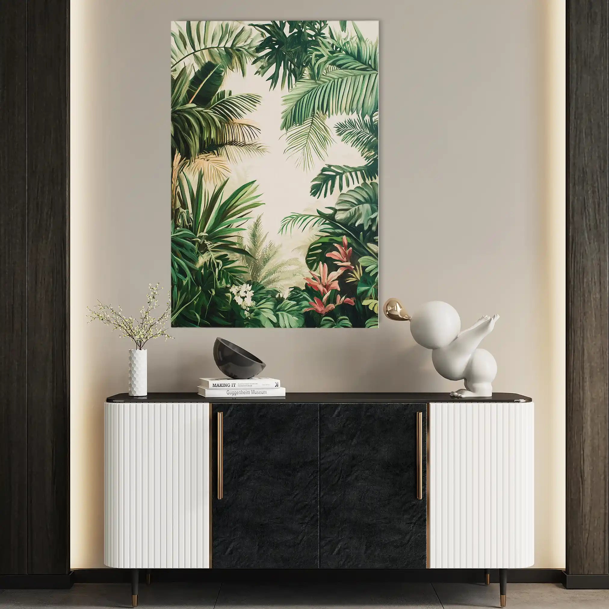 Landscape 331 Canvas Art 90 x 60 cm / Stretched on hidden frame