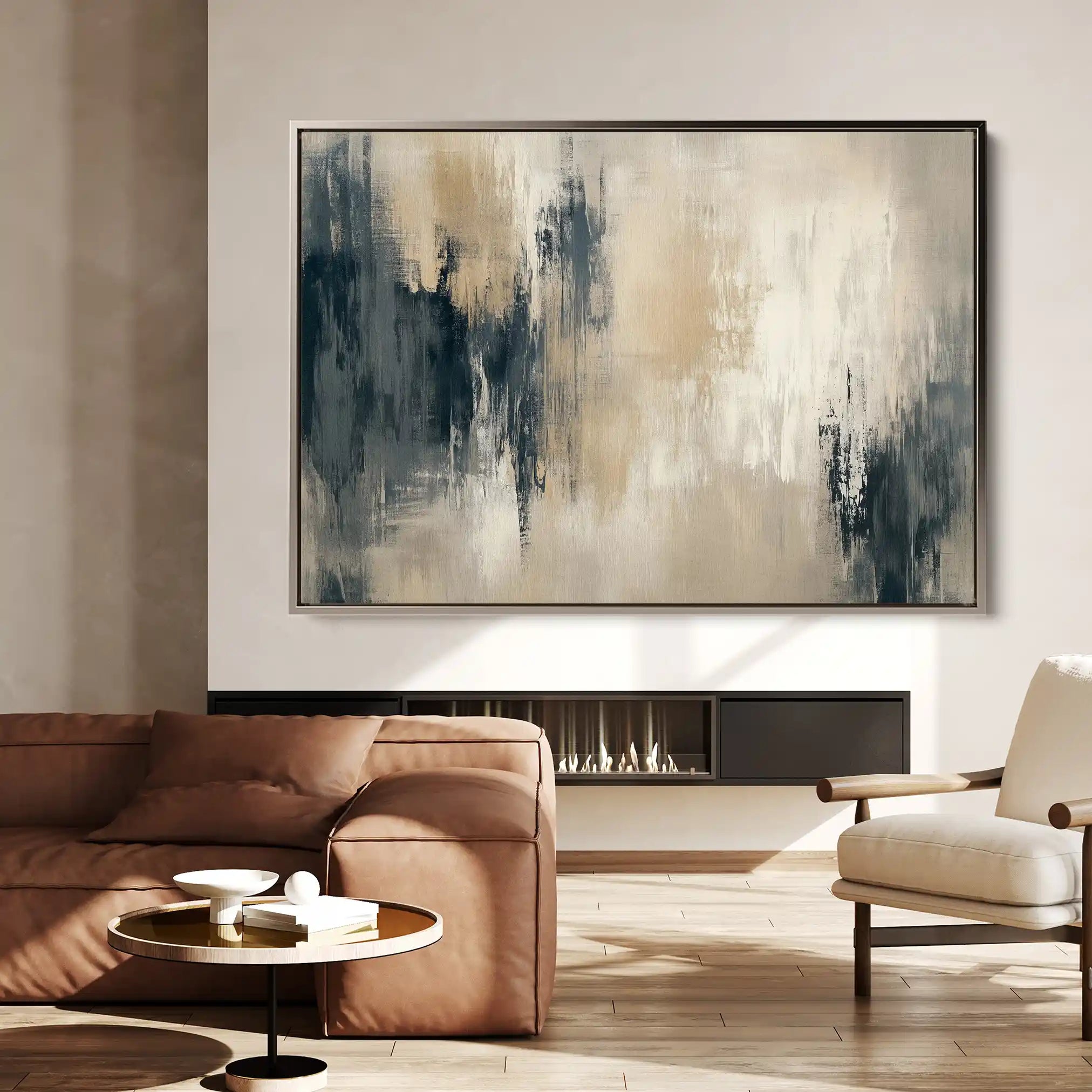 Abstract 332 Canvas Art 60 x 40 cm / Stretched on hidden frame