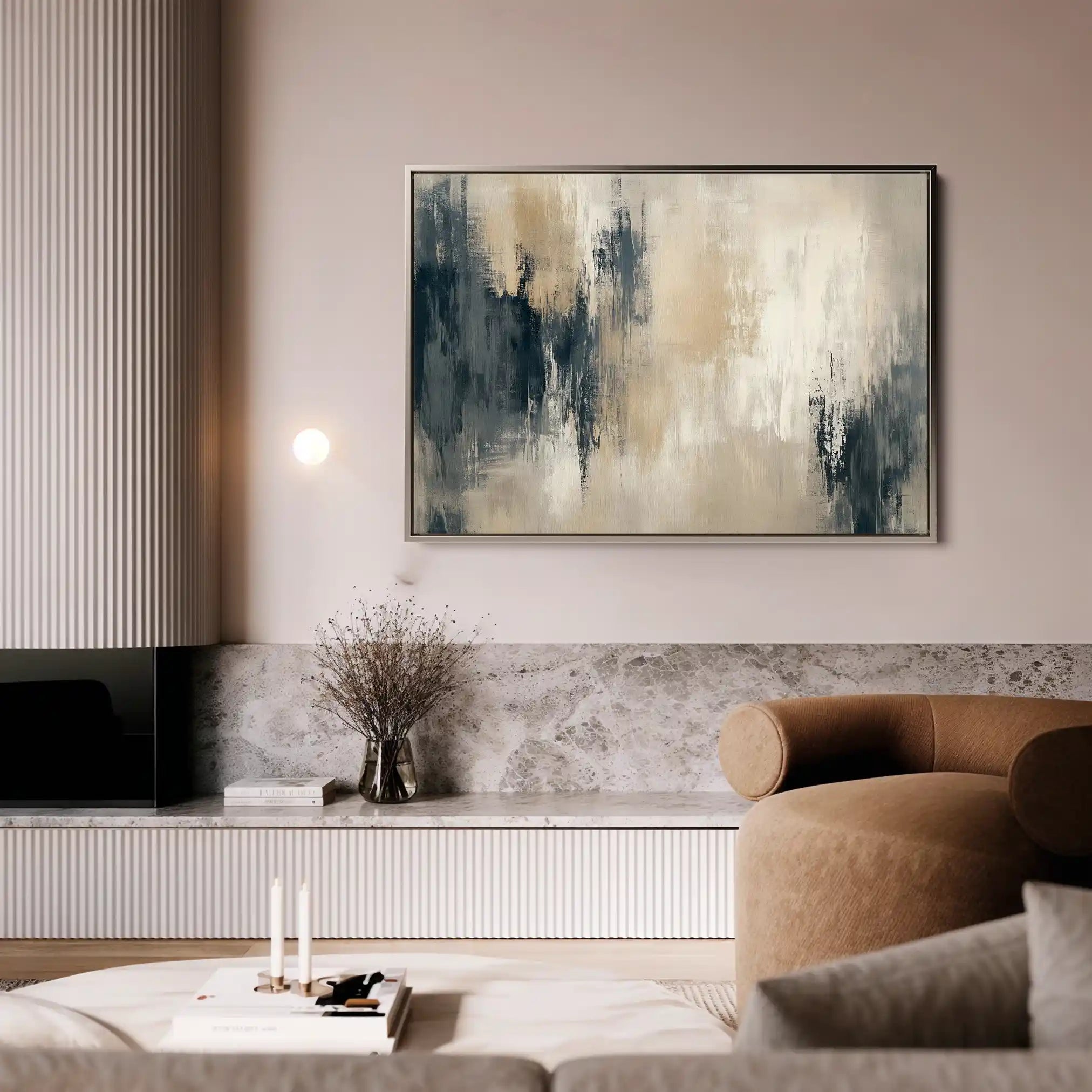 Abstract 332 Canvas Art 60 x 40 cm / Stretched on hidden frame