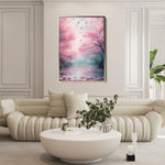 Landscape 332 Canvas Art 90 x 60 cm / Stretched on hidden frame