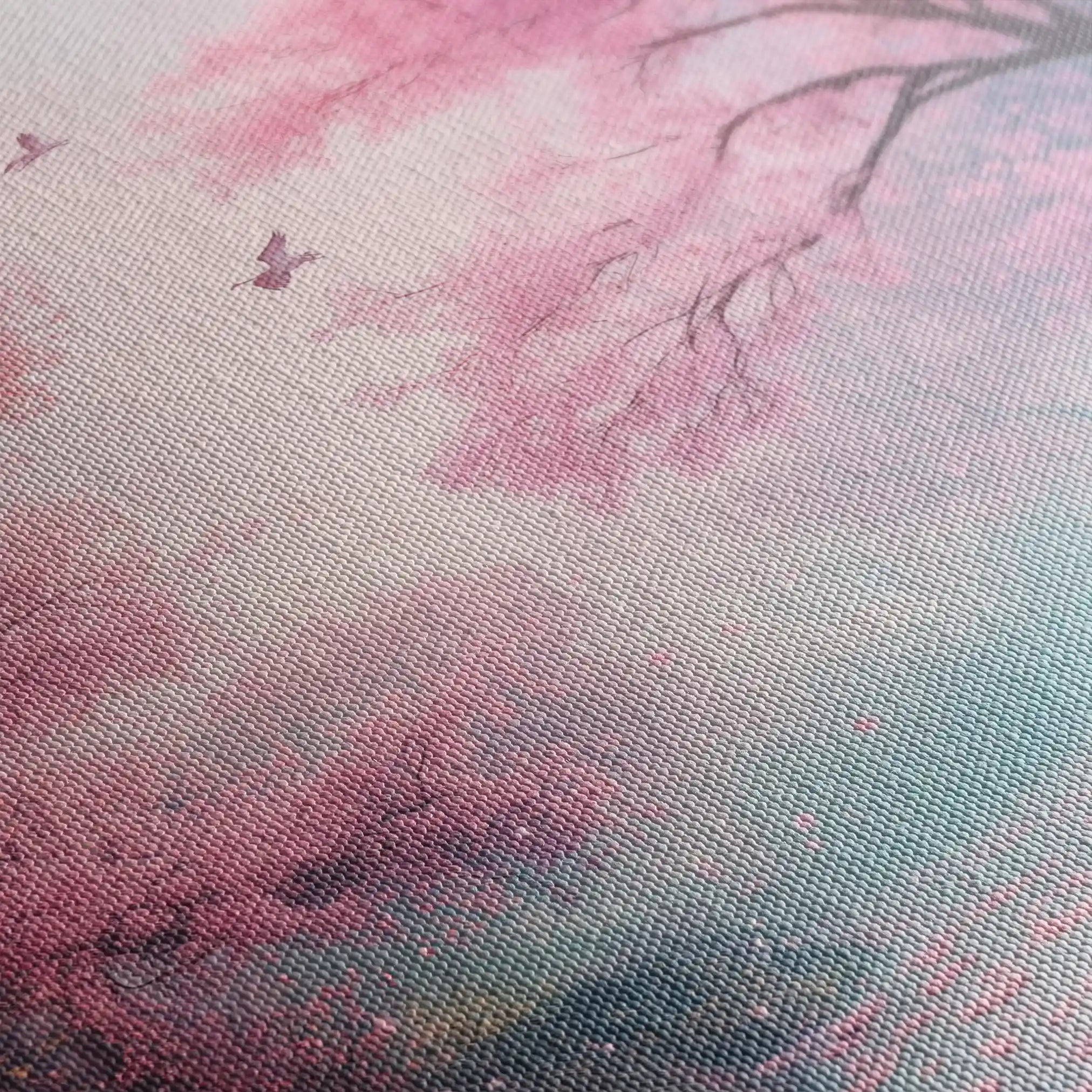 Landscape 332 Canvas Art 90 x 60 cm / Stretched on hidden frame