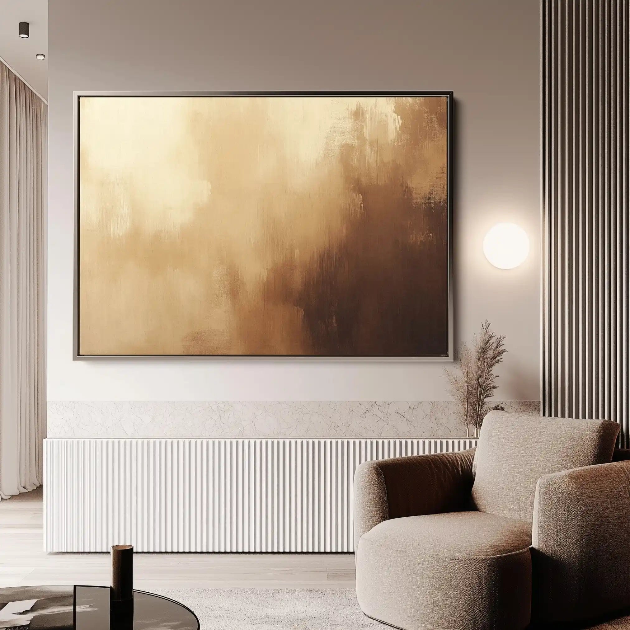 Abstract 333 Canvas Art 60 x 40 cm / Stretched on hidden frame