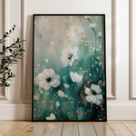 Floral Canvas Wall Art WAD333-F 90 x 60 cm / Stretched on hidden frame