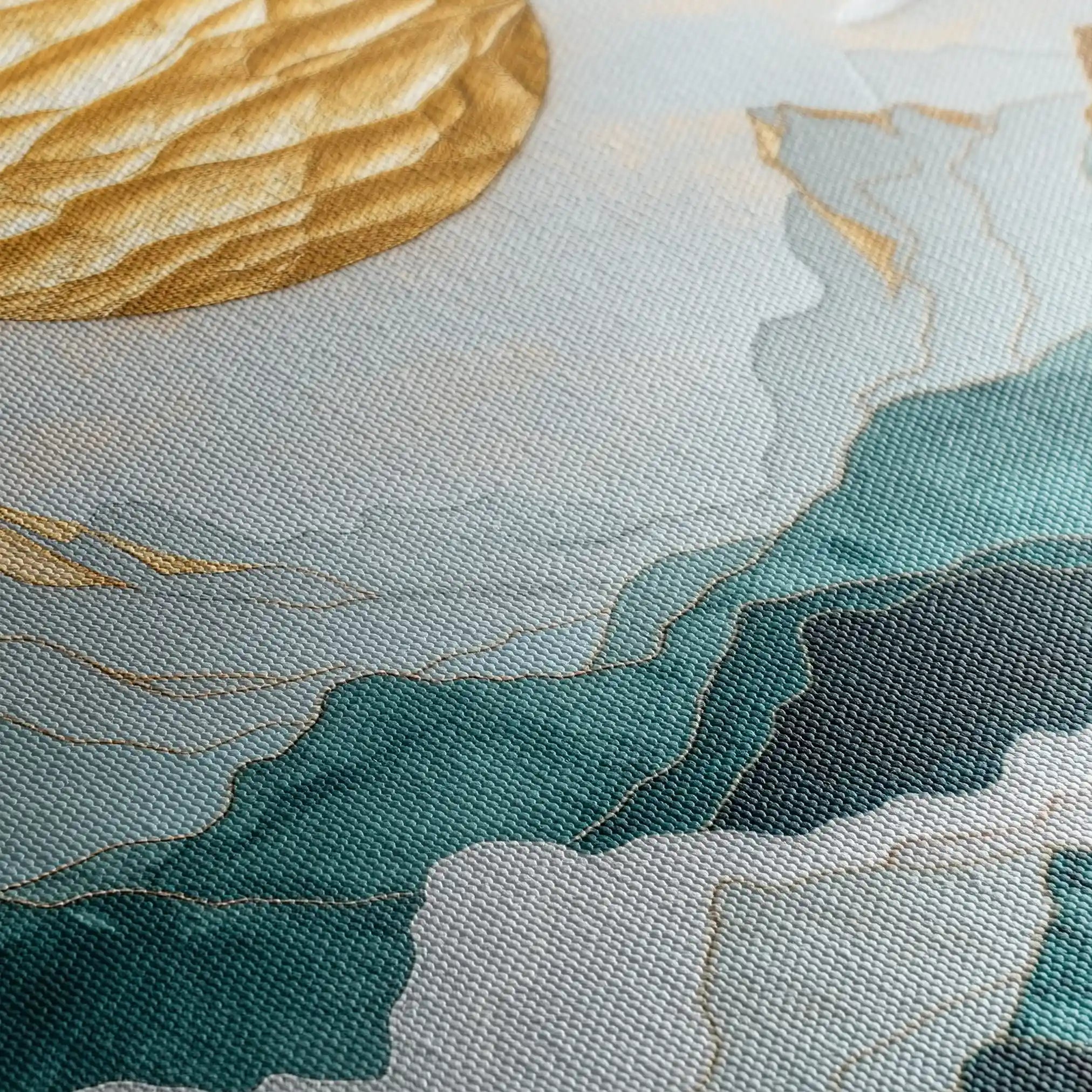 Landscape 333 Canvas Art 90 x 60 cm / Stretched on hidden frame