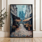 Landscape 334 Canvas Art 90 x 60 cm / Stretched on hidden frame