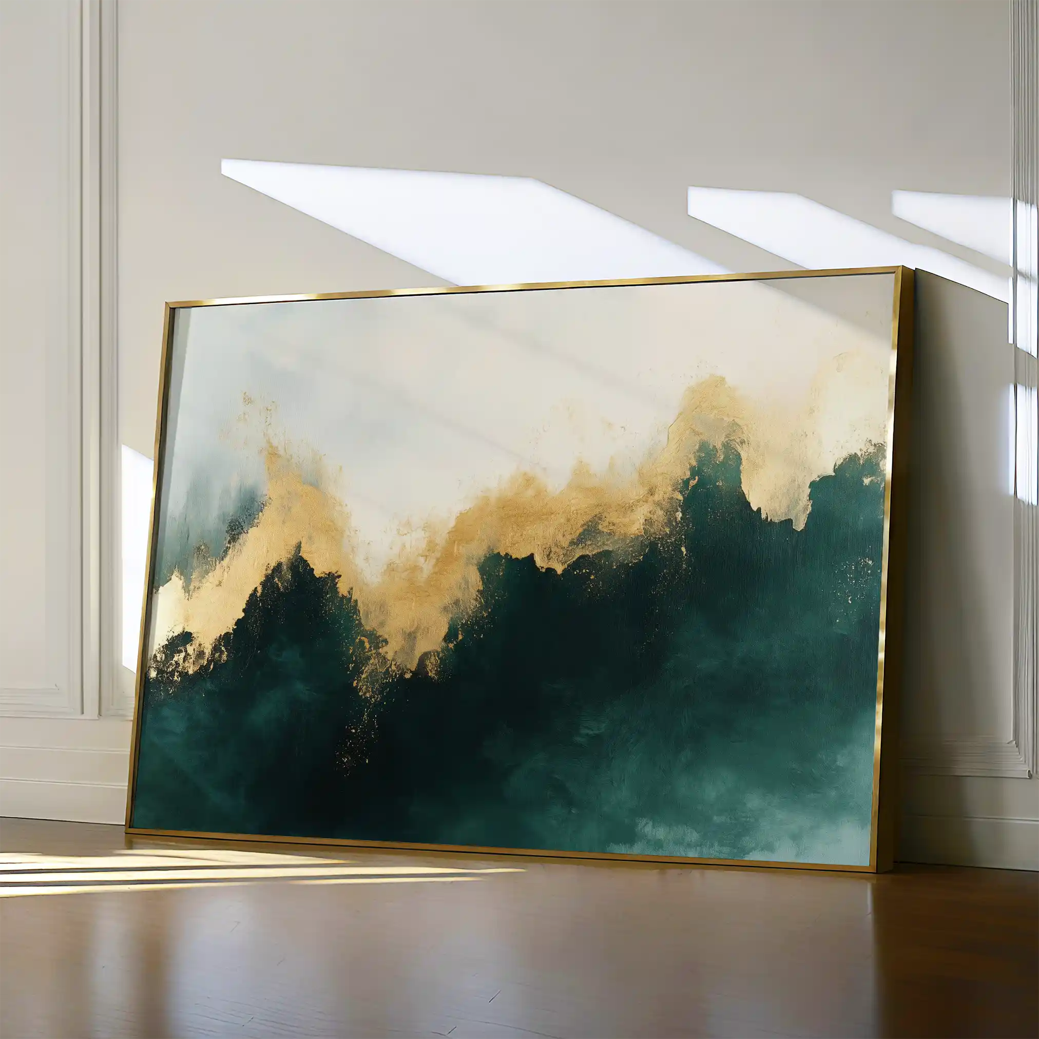 Abstract 335 Canvas Art 60 x 40 cm / Stretched on hidden frame