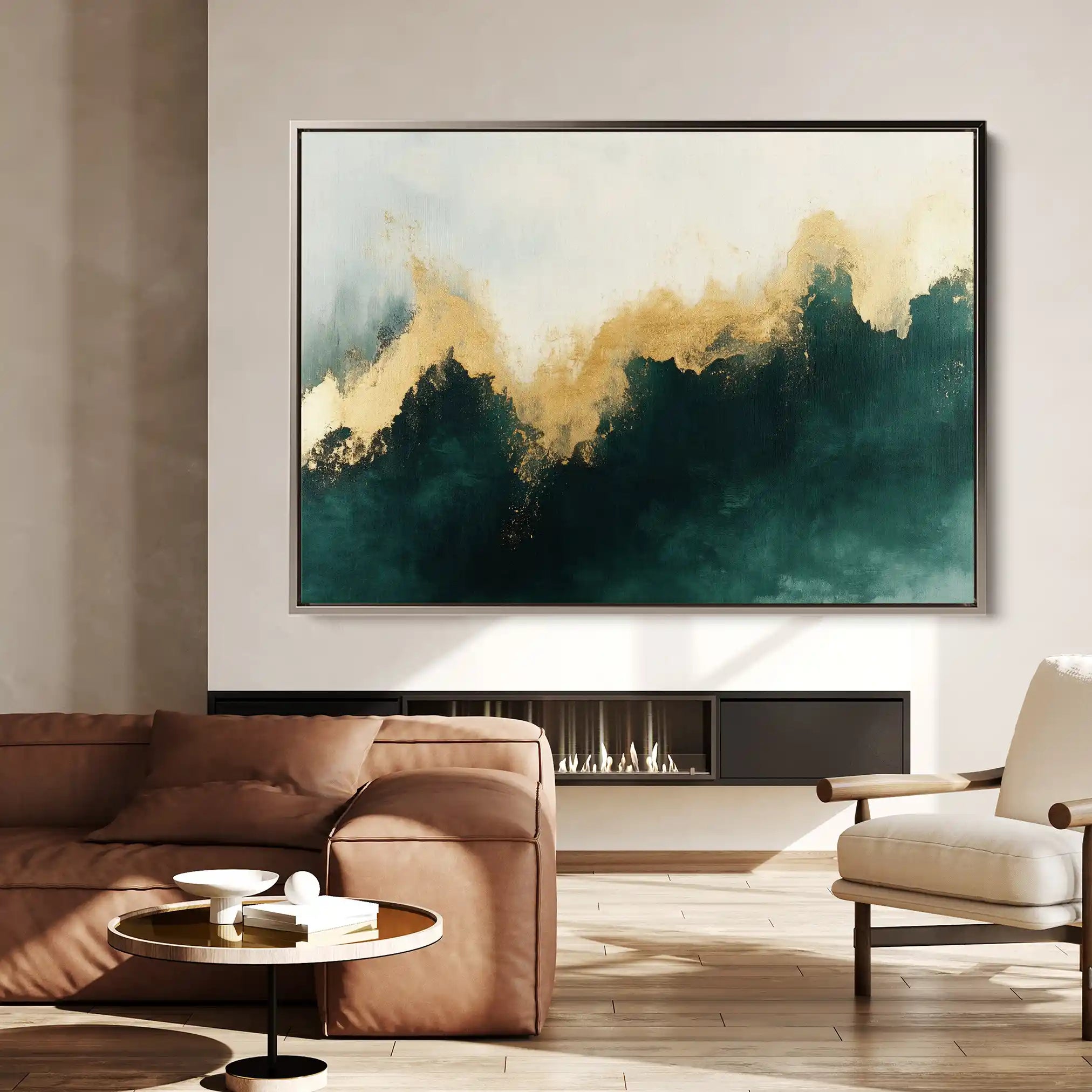 Abstract 335 Canvas Art 60 x 40 cm / Stretched on hidden frame