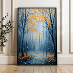 Landscape 335 Canvas Art 90 x 60 cm / Stretched on hidden frame