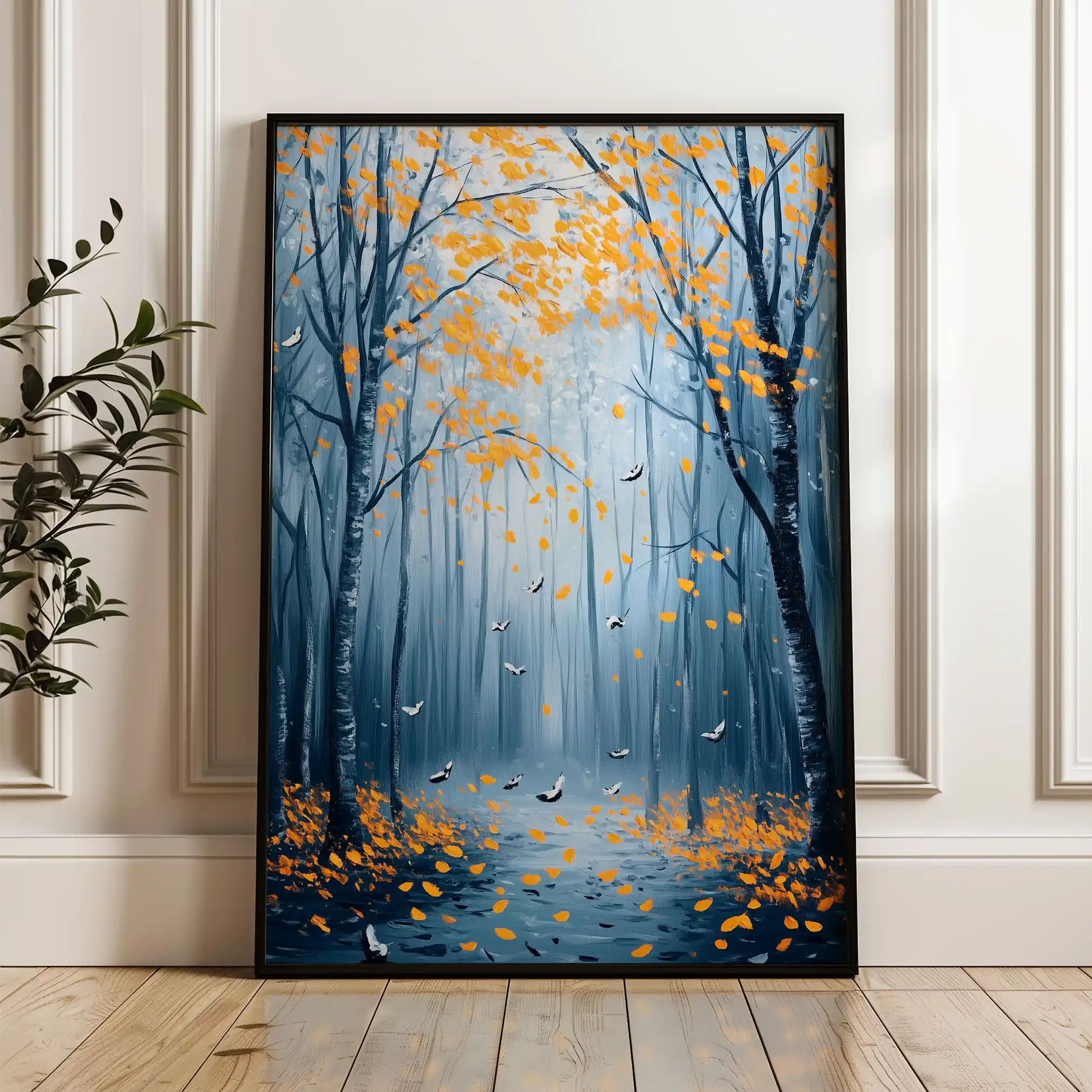 Landscape 335 Canvas Art 90 x 60 cm / Stretched on hidden frame