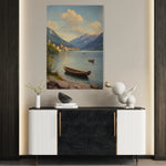Landscape 336 Canvas Art 90 x 60 cm / Stretched on hidden frame
