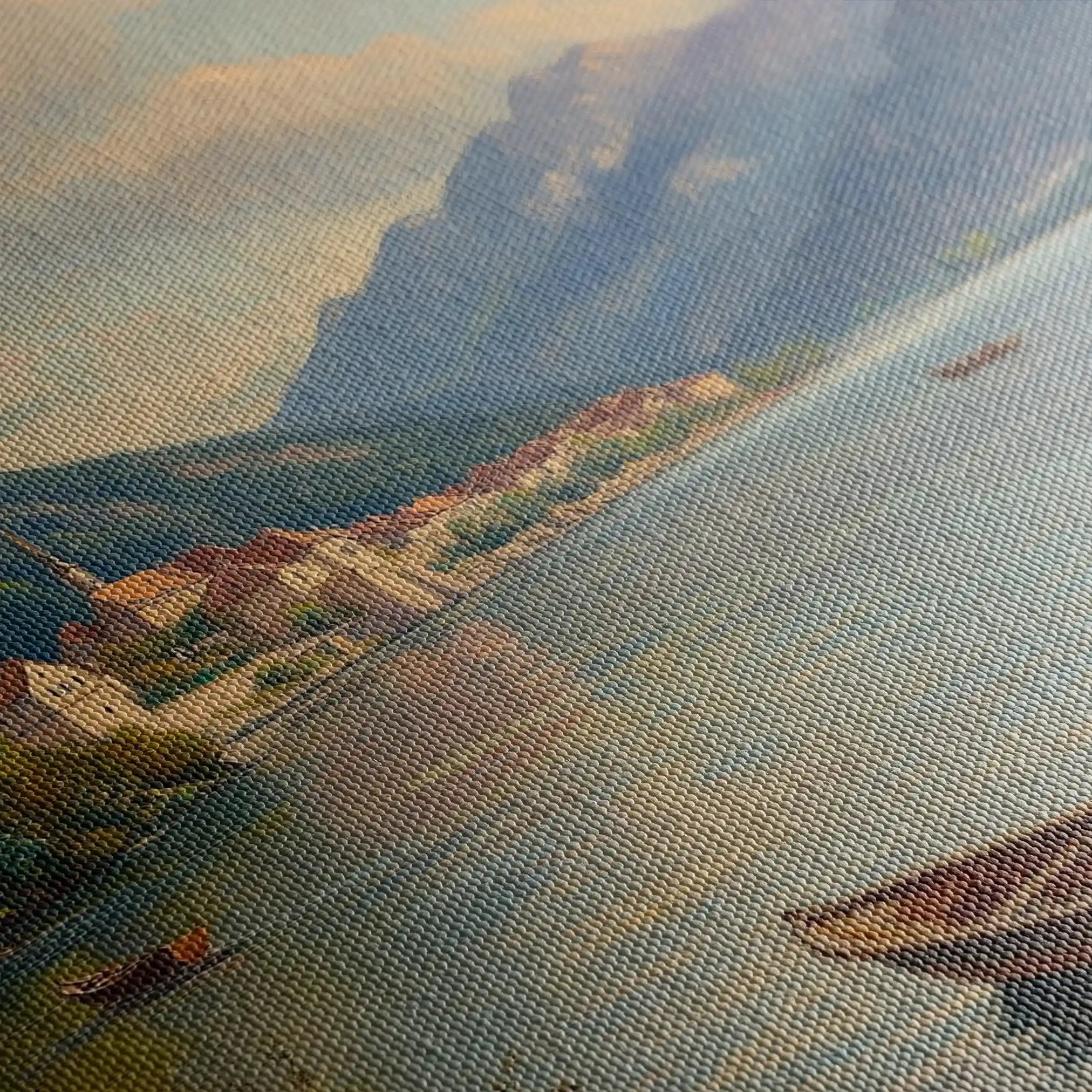 Landscape 336 Canvas Art 90 x 60 cm / Stretched on hidden frame