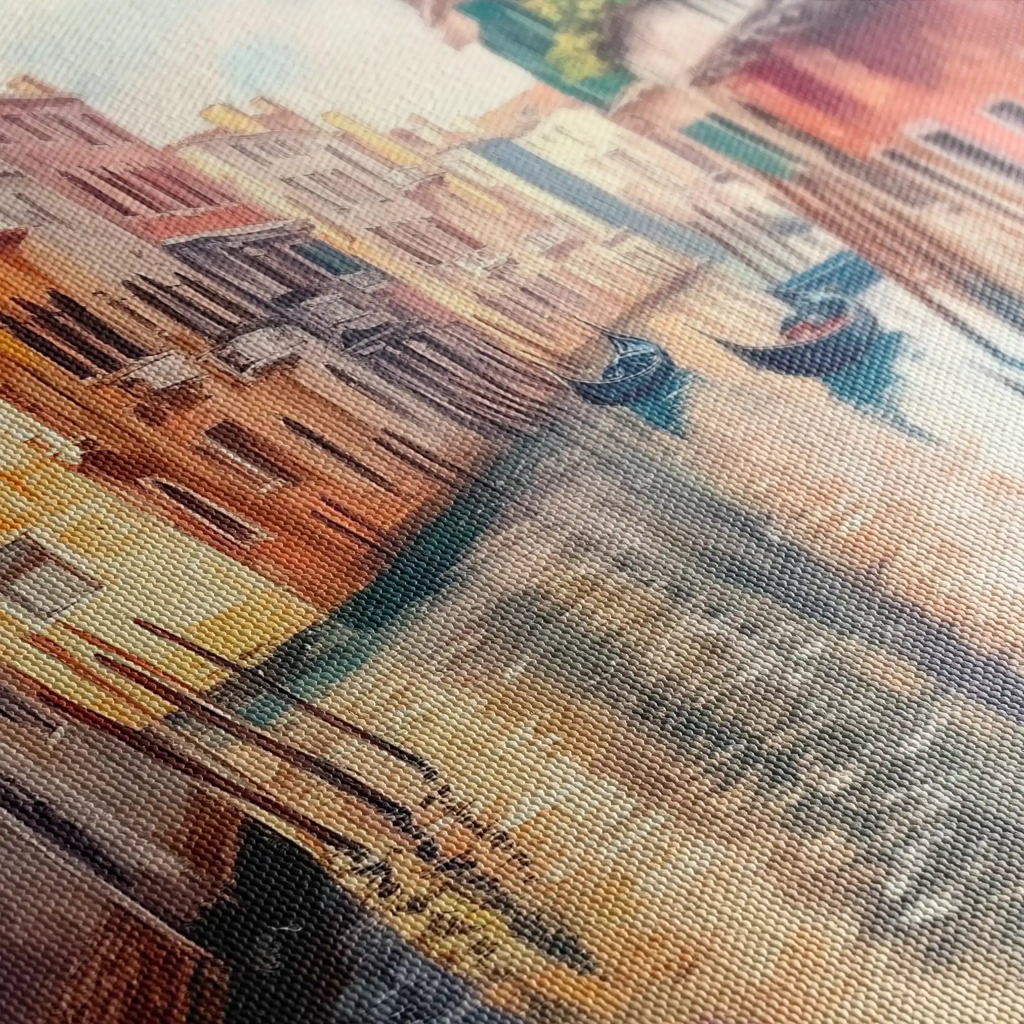 Landscape 337 Canvas Art 90 x 60 cm / Stretched on hidden frame