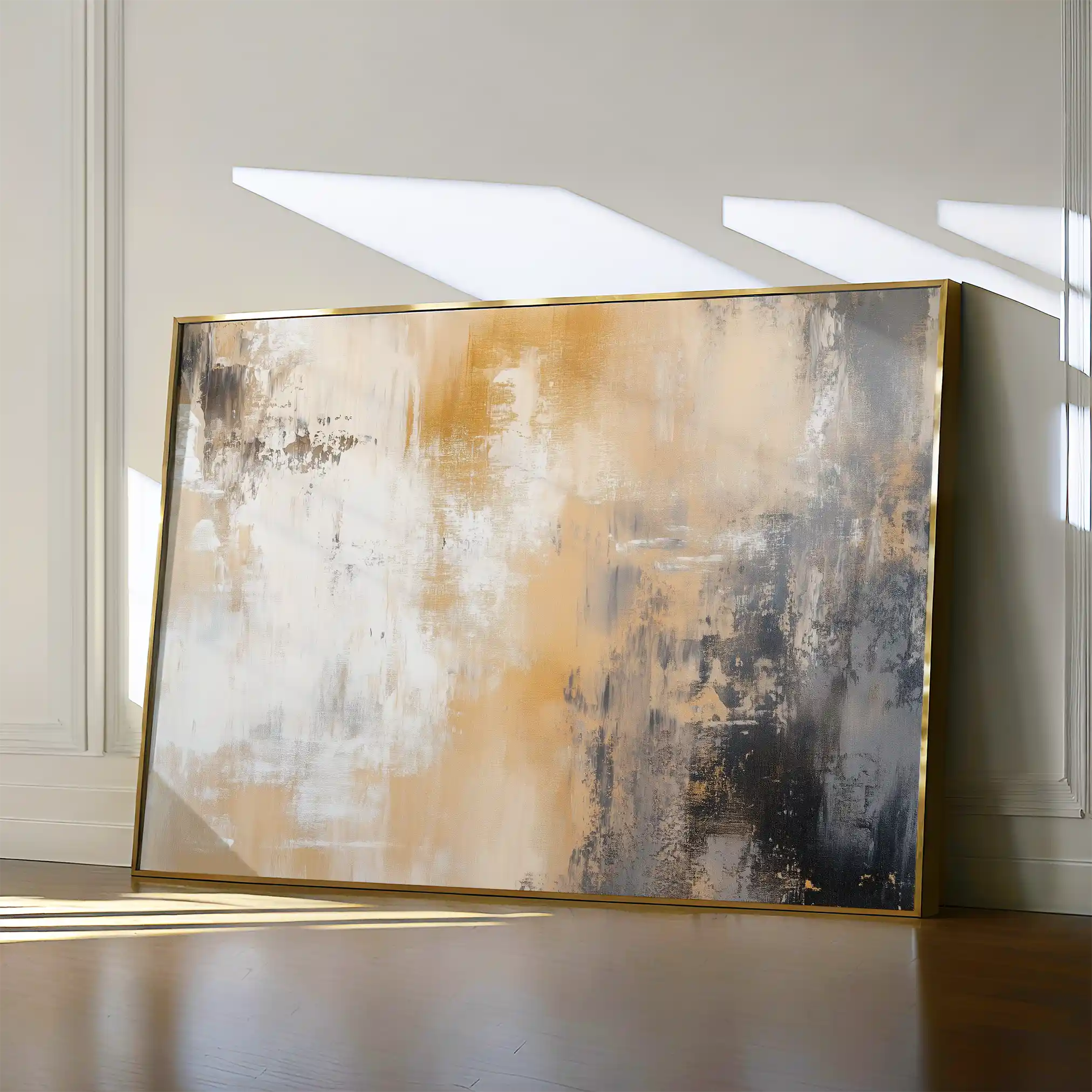 Abstract 338 Canvas Art 60 x 40 cm / Stretched on hidden frame