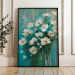 Floral Canvas Wall Art WAD338-F 90 x 60 cm / Stretched on hidden frame