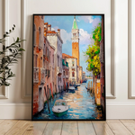 Landscape 338 Canvas Art 90 x 60 cm / Stretched on hidden frame