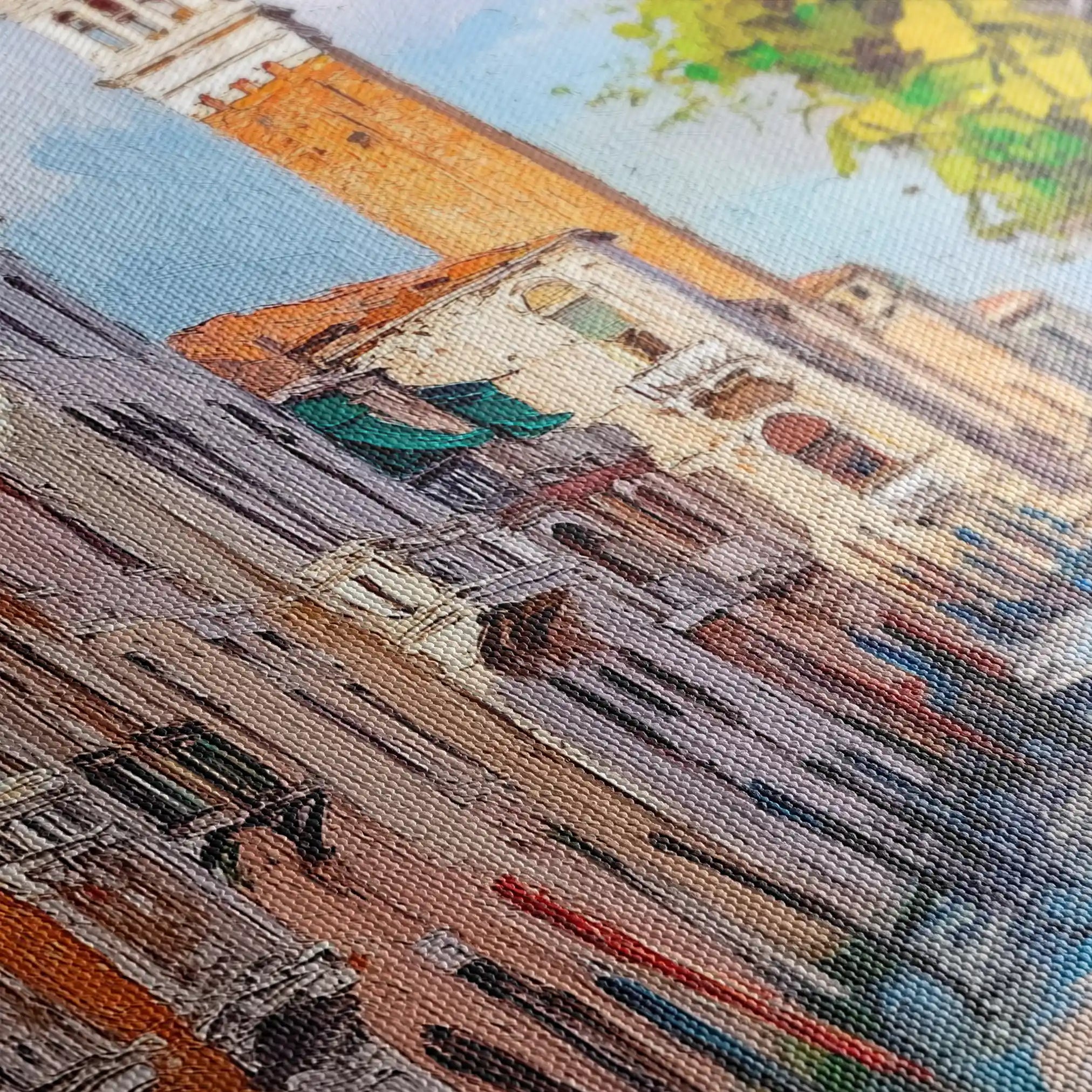 Landscape 338 Canvas Art 90 x 60 cm / Stretched on hidden frame