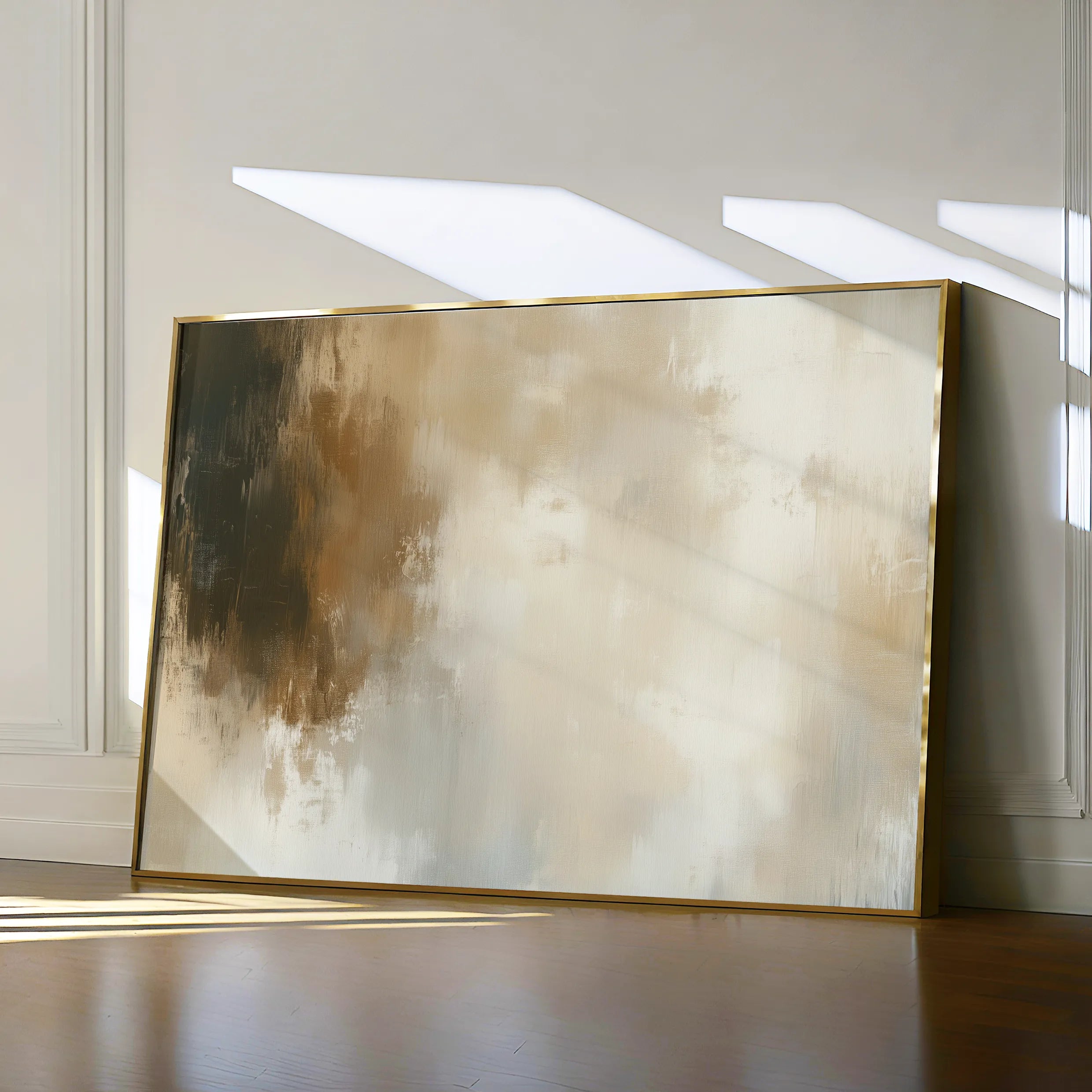 Abstract Canvas Wall Art WAD339-A 90 x 60 cm / Stretched on hidden frame