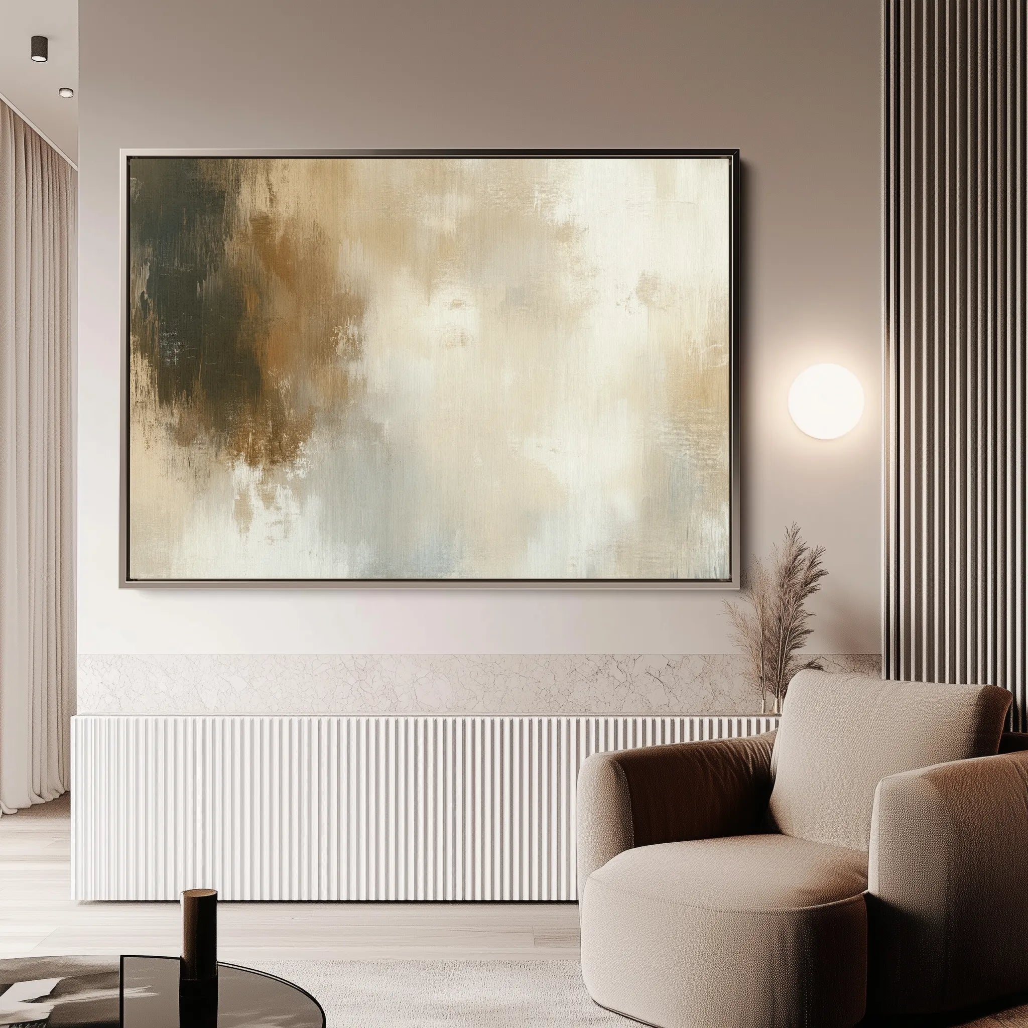 Abstract Canvas Wall Art WAD339-A 90 x 60 cm / Stretched on hidden frame