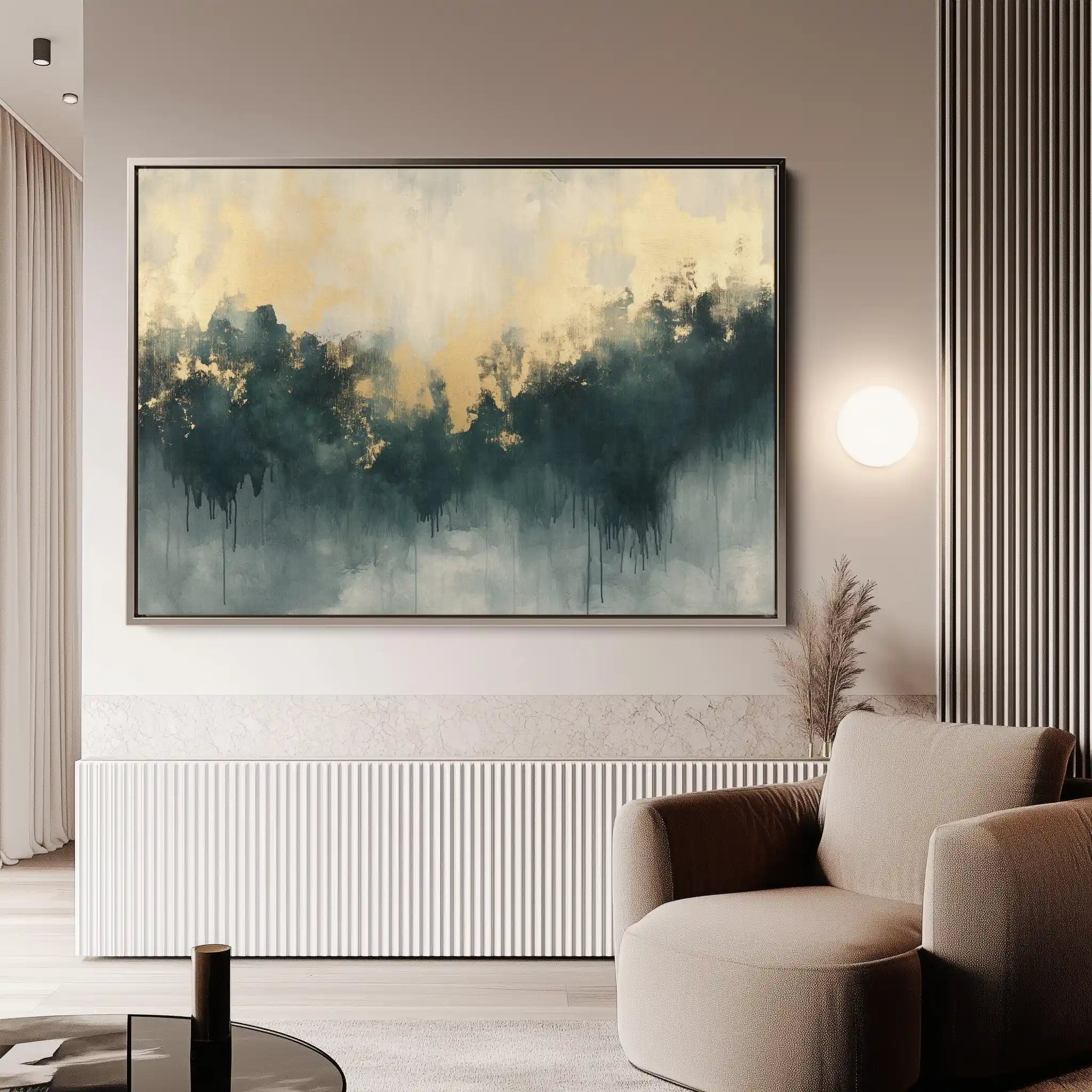 Abstract 341 Canvas Art 60 x 40 cm / Stretched on hidden frame
