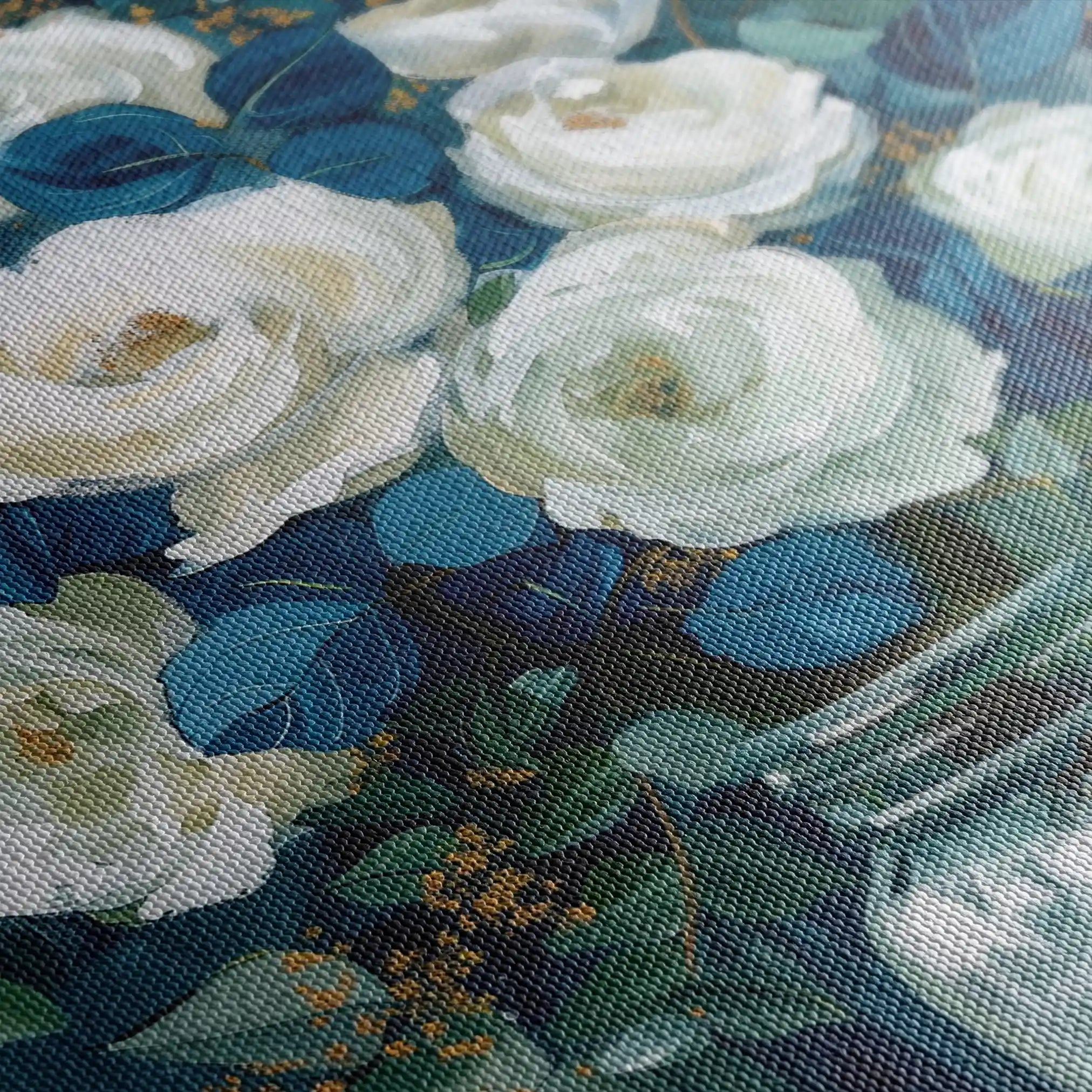 Floral Canvas Wall Art WAD341-F 90 x 60 cm / Stretched on hidden frame