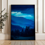 Landscape 342 Canvas Art 90 x 60 cm / Stretched on hidden frame