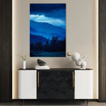 Landscape 342 Canvas Art 90 x 60 cm / Stretched on hidden frame