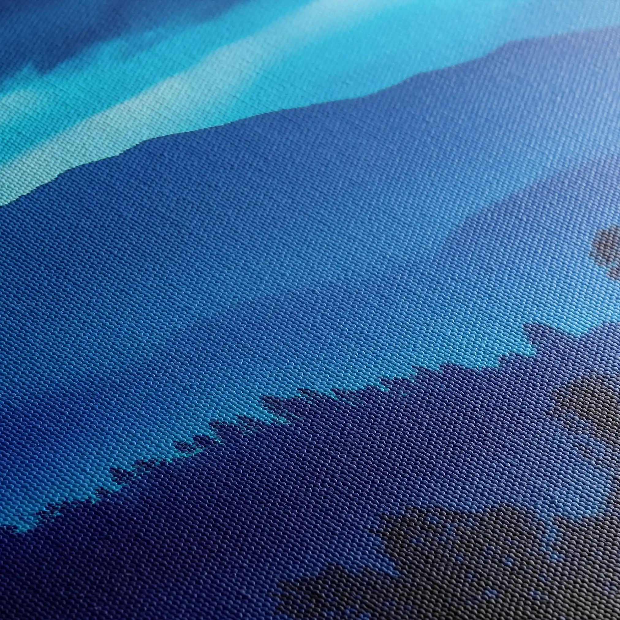 Landscape 342 Canvas Art 90 x 60 cm / Stretched on hidden frame