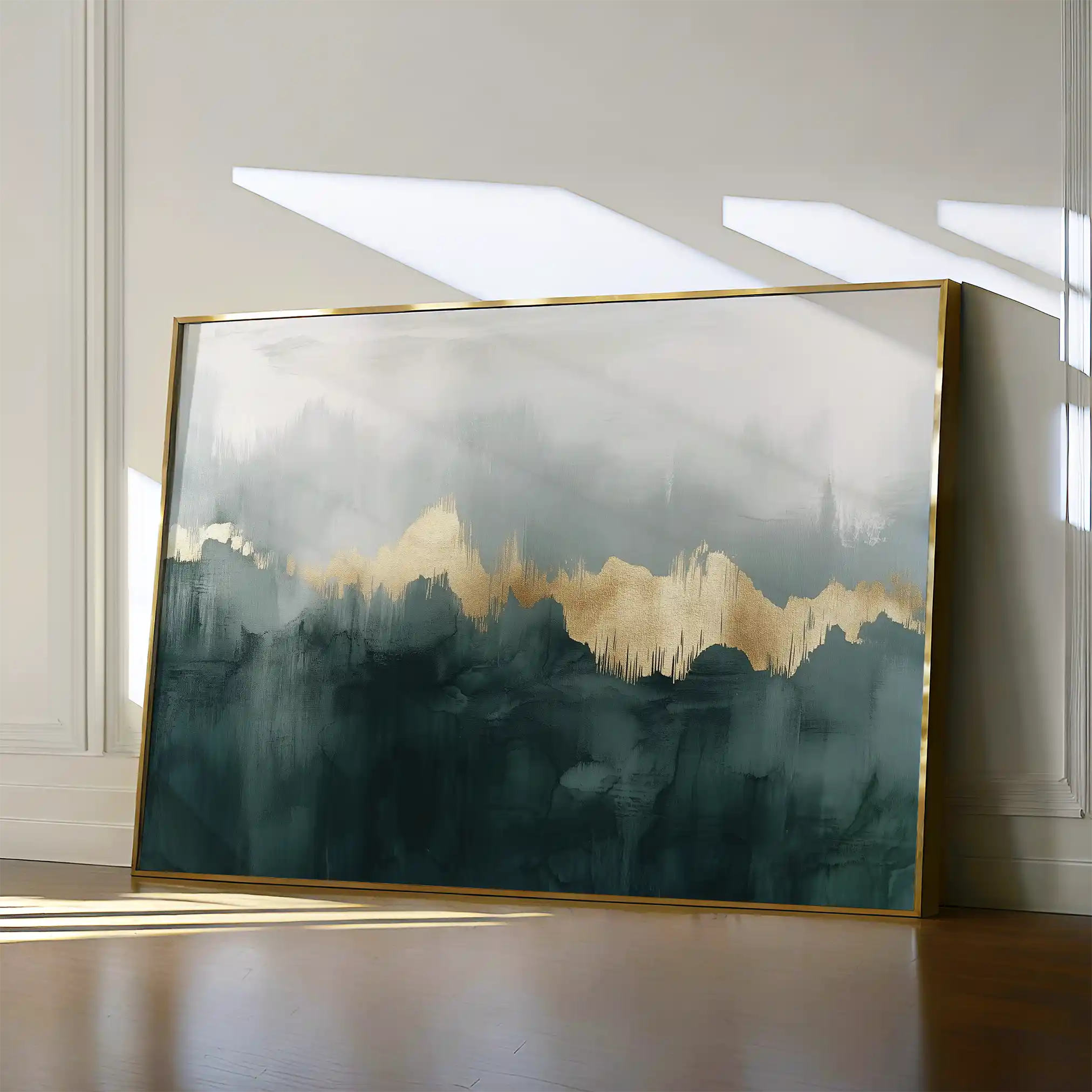 Abstract 343 Canvas Art 60 x 40 cm / Stretched on hidden frame