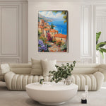 Landscape 343 Canvas Art 90 x 60 cm / Stretched on hidden frame