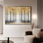 Landscape 344 Canvas Art 90 x 60 cm / Stretched on hidden frame